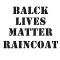 2020 No puedo respirar a la lluvia reutilizable Eric Garner George Floyd para hombres y mujeres vidas negras Matter Eva Raincoat